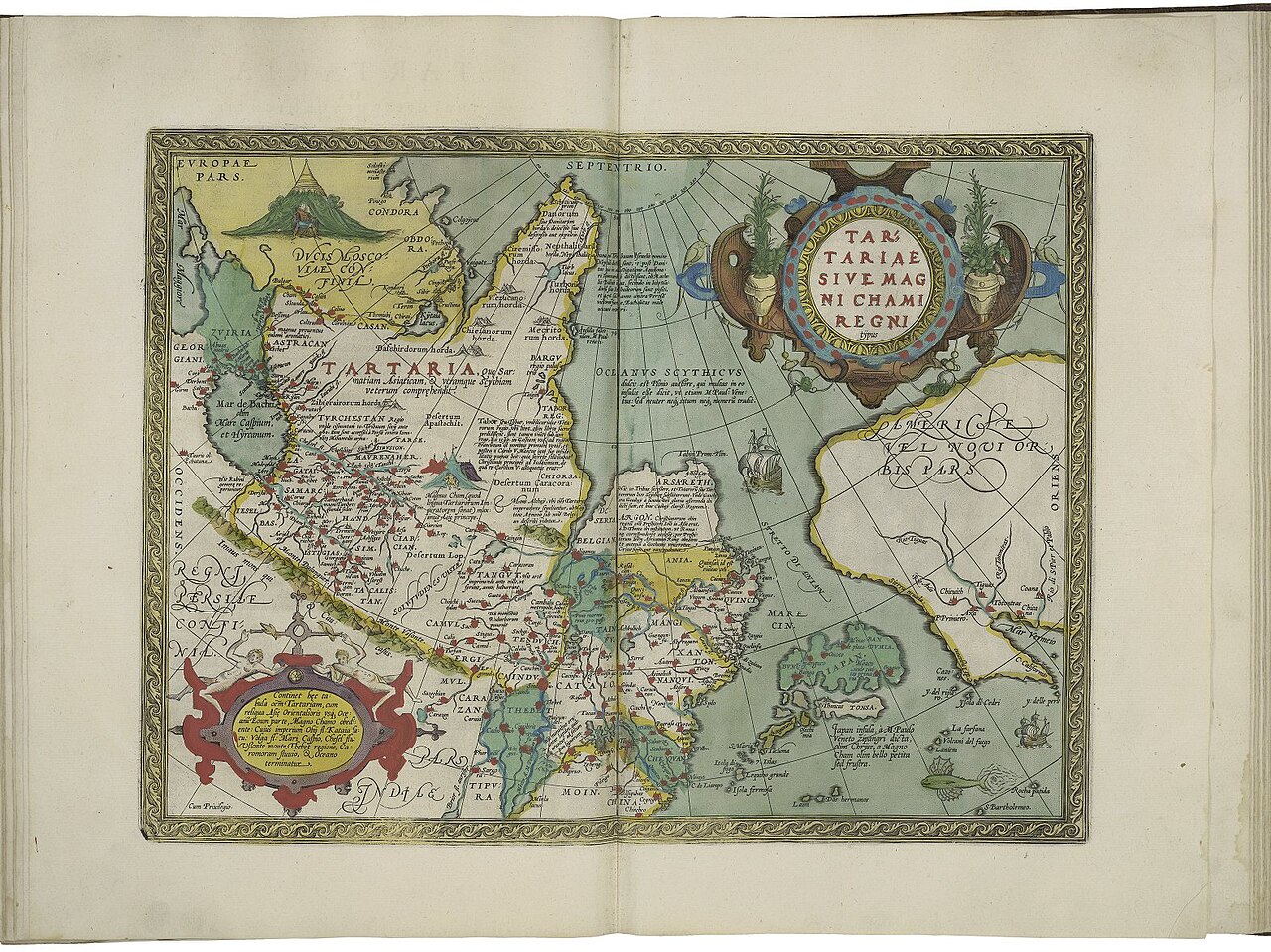 Tartaria · Abraham Ortelius, 1570