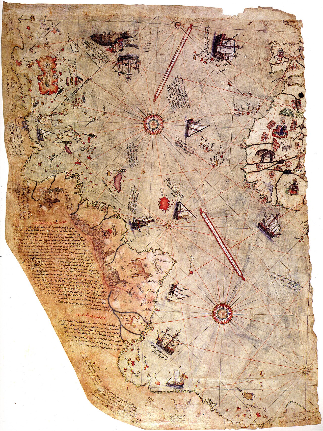 Carte Piri Reis, 1513