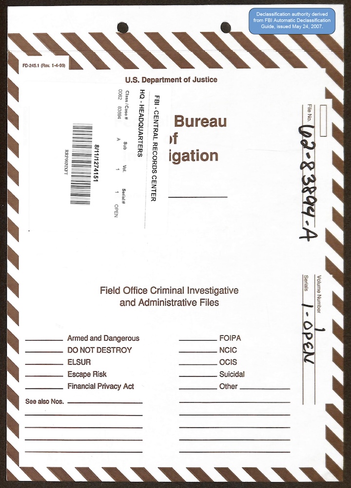 Vignette PDF — 65 HS1-834228961 62-HQ-83894 SUB A