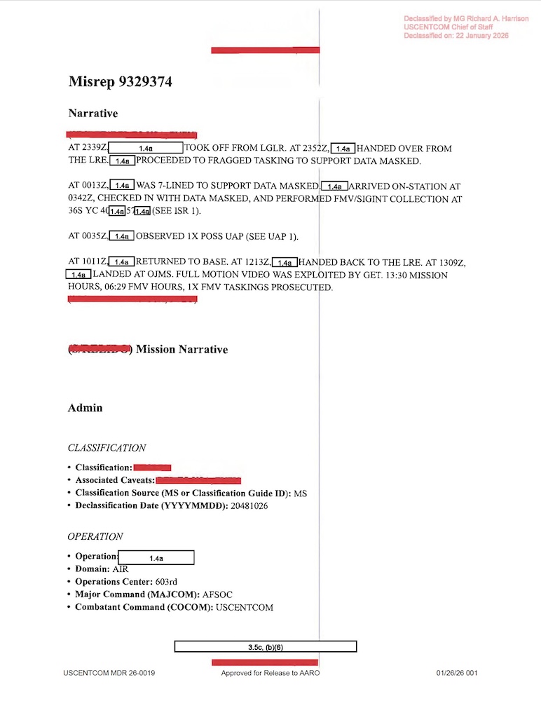 Vignette PDF — DOW-UAP-D33, Mission Report, Greece, October 2023