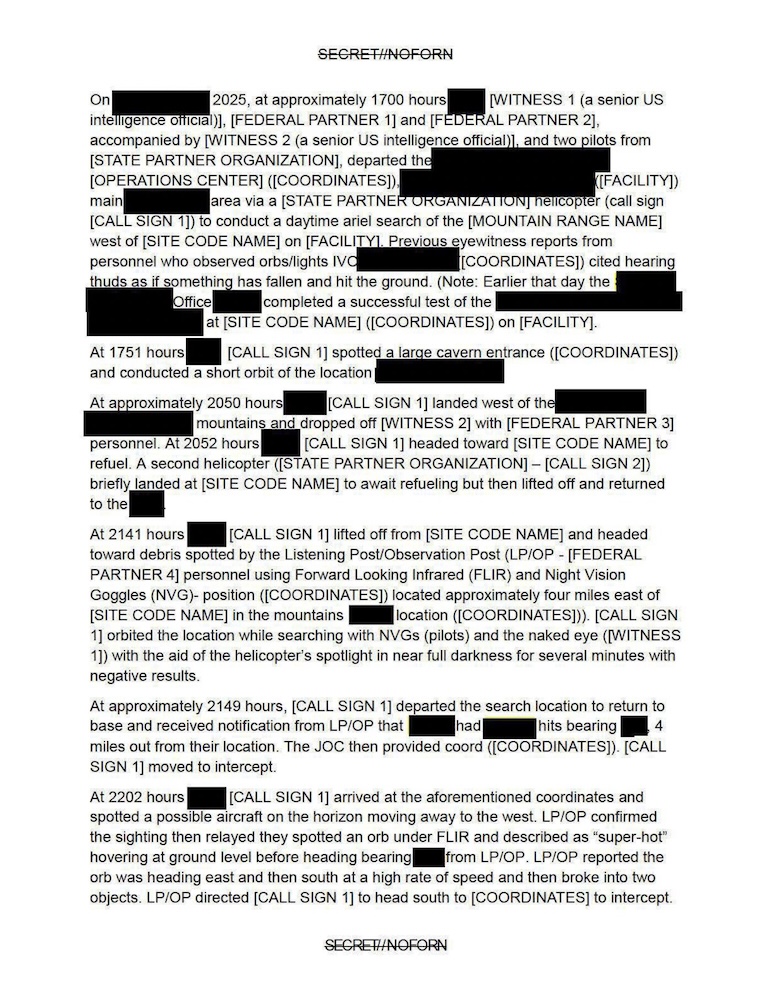 Vignette PDF — USPER Statement about UAP Sighting